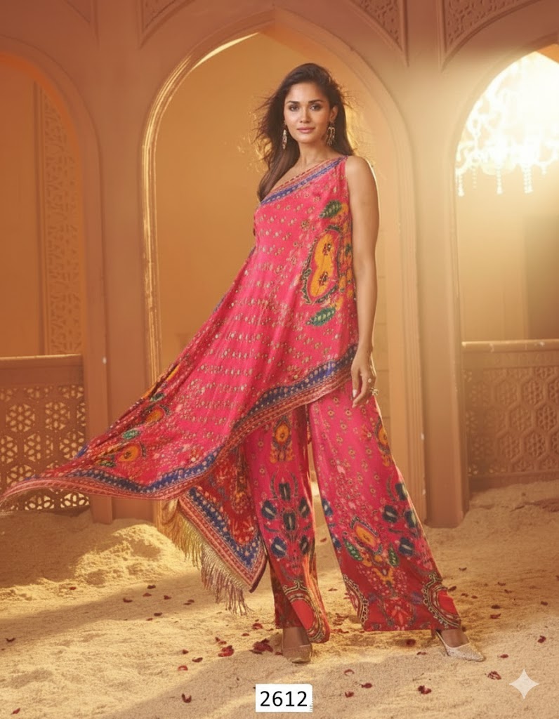 Crepe Suit Set (2612)
