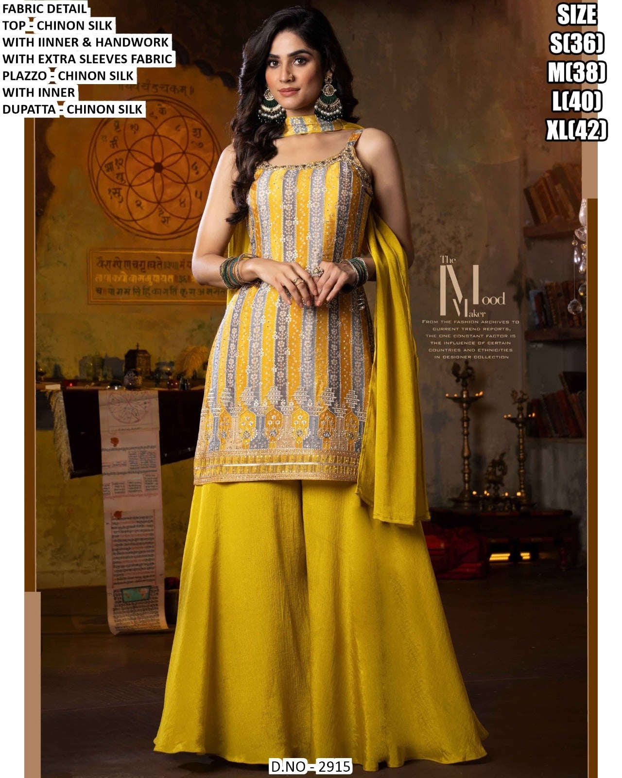 Chinon Silk suit set (2915)