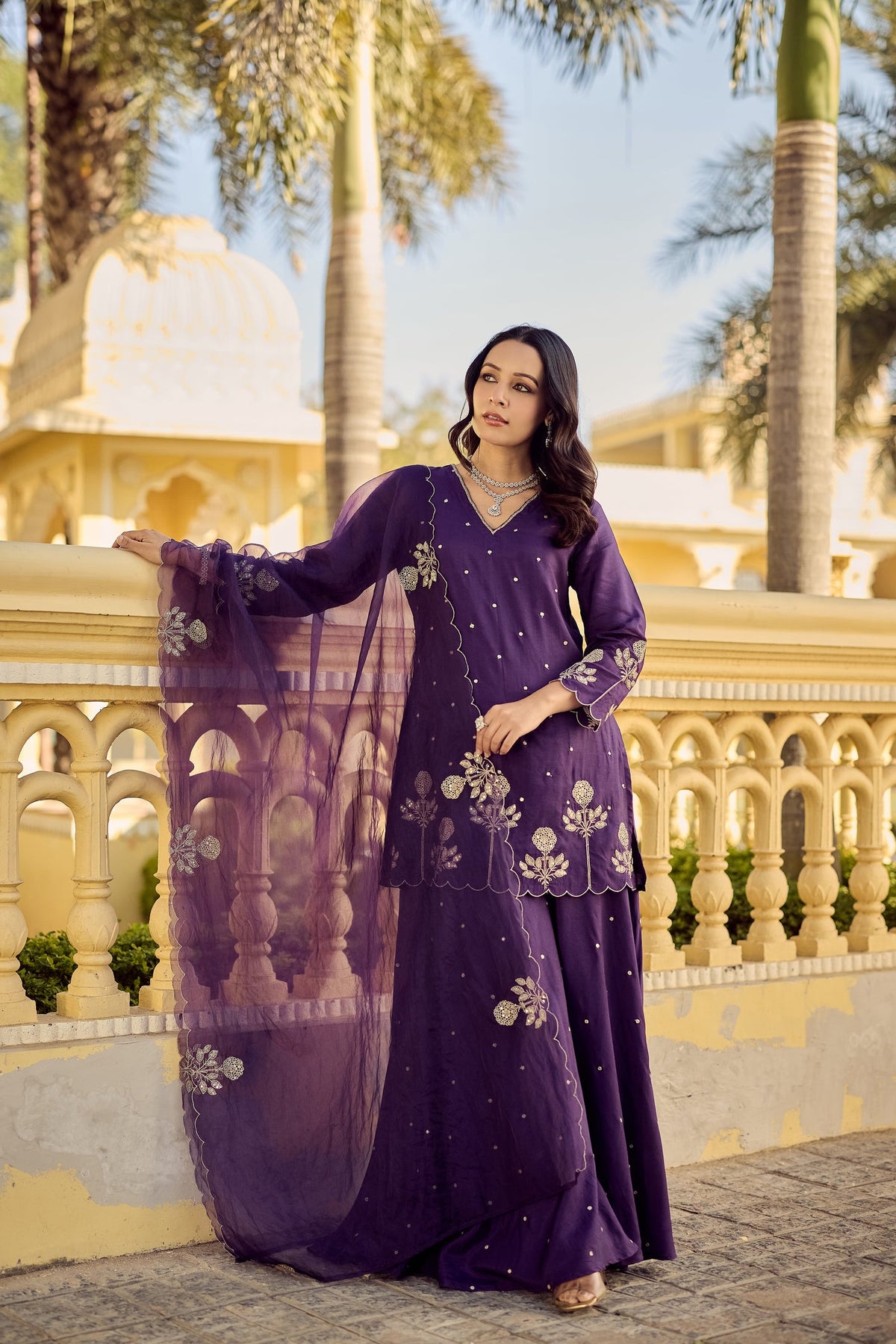 Gulabo Regal Gota Sharara Set
