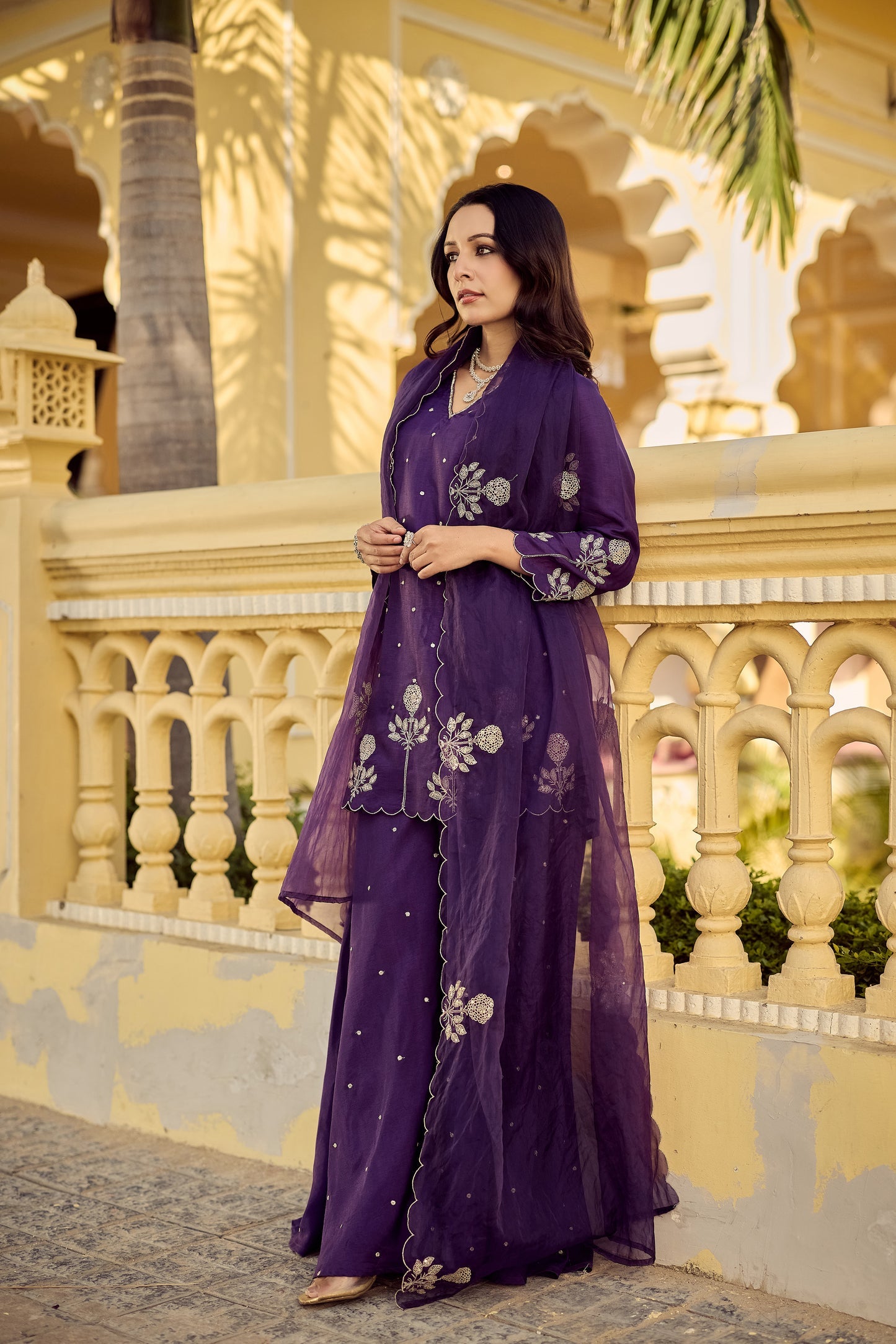 Gulabo Regal Gota Sharara Set