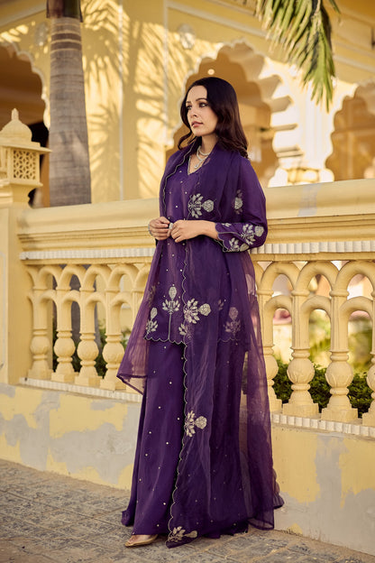 Gulabo Regal Gota Sharara Set