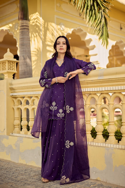 Gulabo Regal Gota Sharara Set